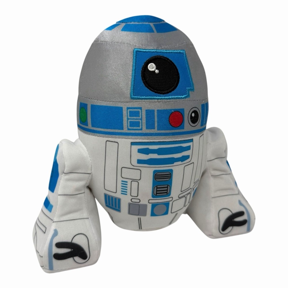 Star Wars R2-D2 Plush Mattel Droid Soft Toy Blue White Silver Astromech Figure